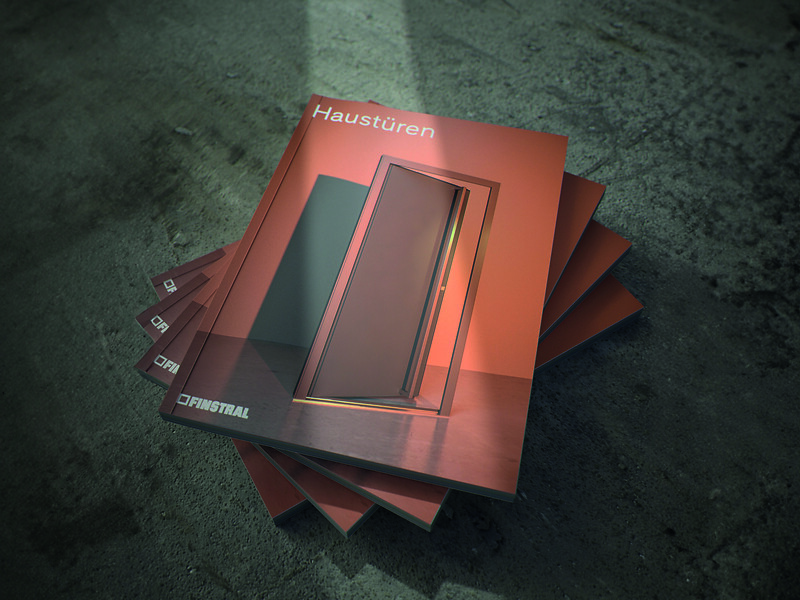 Finstral Katalog für Haustüren.